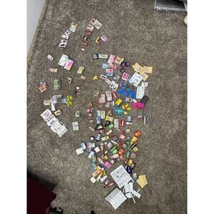 Lot Of Zuru Mini Brands Disney Animator Pantry Star Wars Turtles Grocery Display